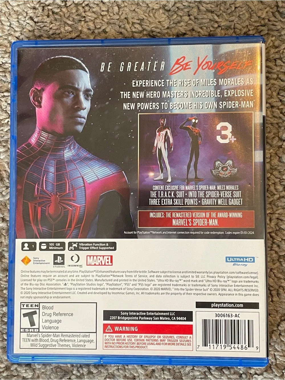 Marvel's Spider-Man: Miles Morales Ultimate Launch Edition PS5 Game